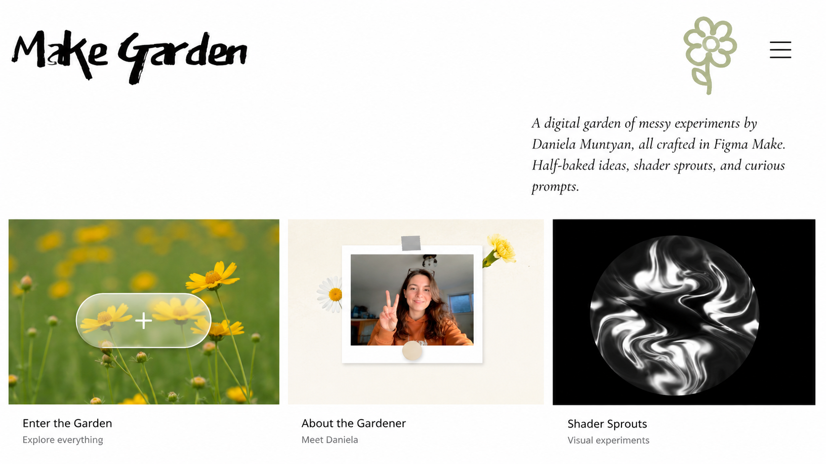 Make Garden - Digital Portfolio